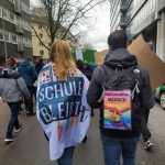 Eindrücke von der Demonstration: Schule bleibt bunt